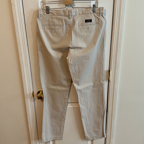 Banana Republic Pants Mens Regular Fit 34x34 White Chino Pants